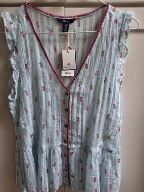 Hatley Angie Blouse w/Mini Pineapples